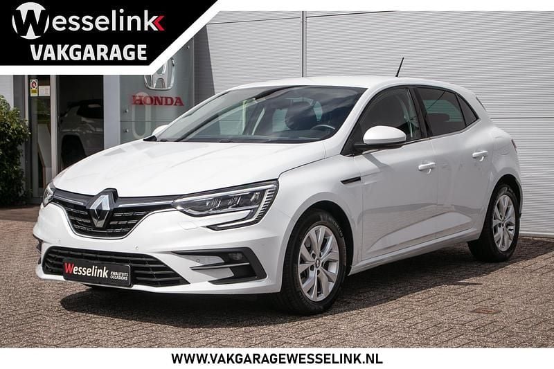 Wit Gebruikt 2021 Renault Mégane Zen Hatchback | € 18.400 (Super prijs) - Afbeelding 1/4