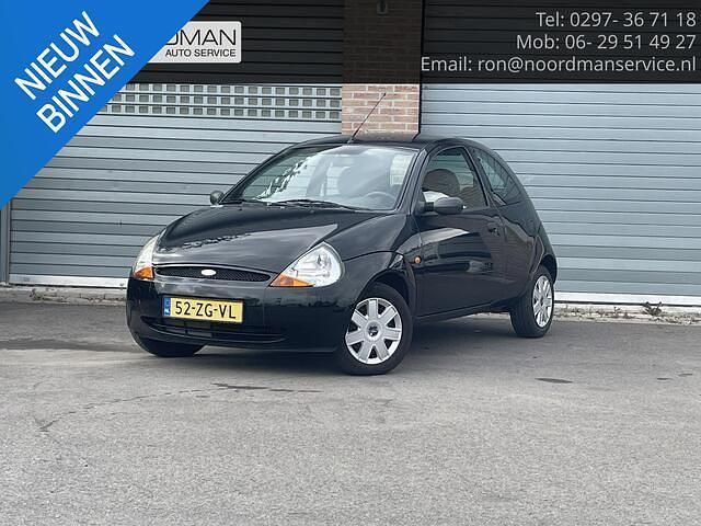 Zwart Gebruikt 2008 Ford Ka Cool & Sound Edition Hatchback | € 1.350 (Eerlijke prijs) - Afbeelding 1/4
