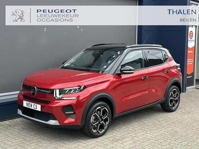Rood Nieuw 2025 Citroën C3 Hatchback | € 24.850 (Eerlijke prijs) - Afbeelding 1/4