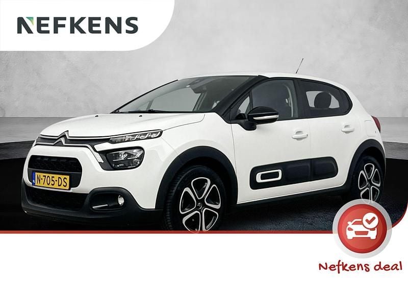Wit Gebruikt 2021 Citroën C3 Feel Hatchback | € 11.925 (Eerlijke prijs) - Afbeelding 1/3
