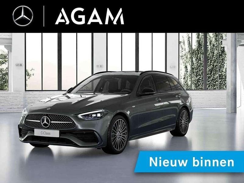 Grijs Nieuw 2025 Mercedes C300e Business Stationwagen | € 63.550 (Eerlijke prijs) - Afbeelding 1/4