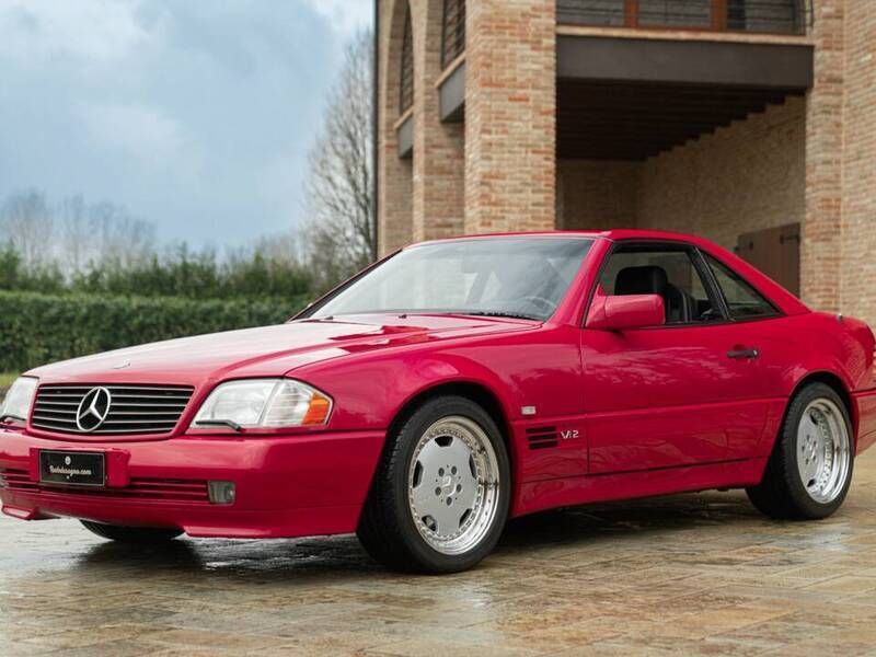 Roodimperial rot Gebruikt 1994 Mercedes SL600 Cabriolet | € 86.000 - Afbeelding 1/4