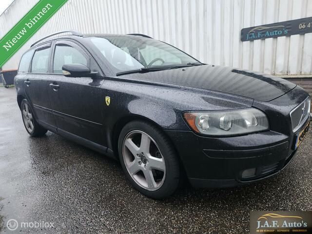 Zwart Gebruikt 2004 Volvo V50 Stationwagen | € 1.499 - Afbeelding 1/4