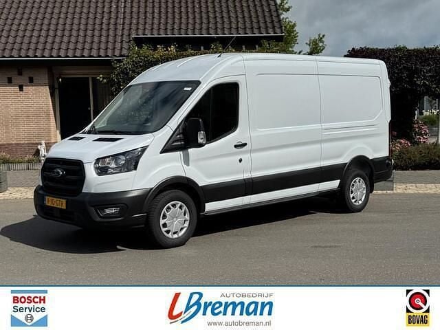 Wit Nieuw 2024 Ford Transit Trend Van | € 30.890 (Eerlijke prijs) - Afbeelding 1/4