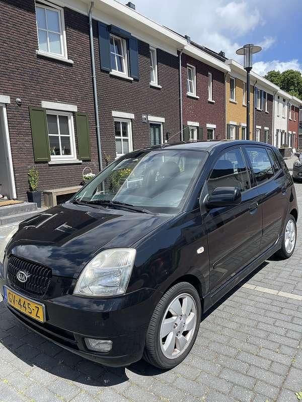 Zwart Gebruikt 2006 Kia Picanto Hatchback | € 895 (Super prijs) - Afbeelding 1/4