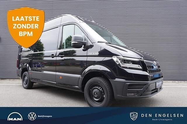 Zwart Nieuw 2024 MAN TGE Van | € 50.545 (Eerlijke prijs) - Afbeelding 1/4