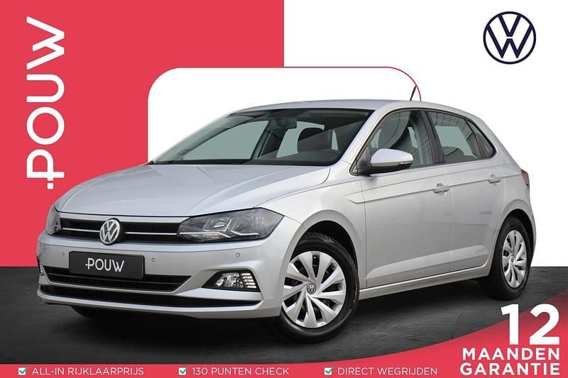 Grijs Gebruikt 2019 VW Polo Comfortline Hatchback | € 14.950 (Eerlijke prijs) - Afbeelding 1/4