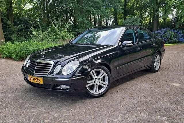 Occasion Mercedes E200 Avantgarde 184 PK (135 kW) 2007 Zwart Sedan