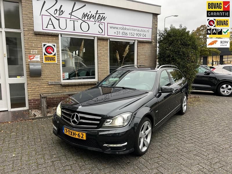 Zwart Occasion 2014 Mercedes C180 Ambition Stationwagen | € 9.450 (Eerlijke prijs) - Afbeelding 1/4