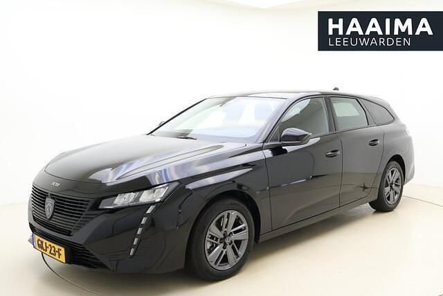 Zwart Gebruikt 2024 Peugeot 308 Business-Line Stationwagen | € 25.950 (Super prijs) - Afbeelding 1/4