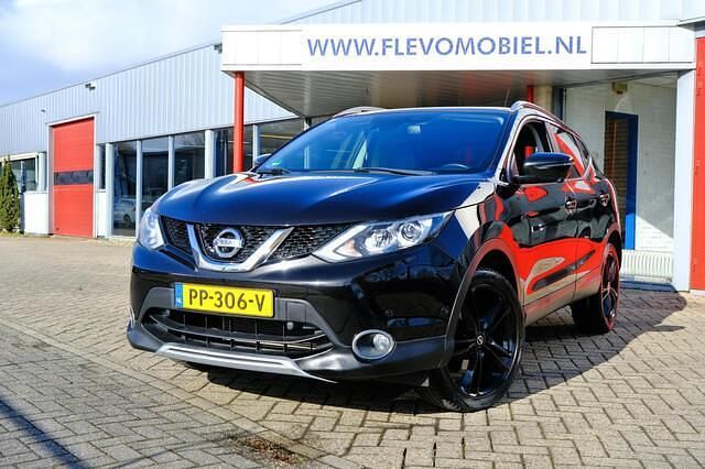 Occasion Nissan Qashqai Tekna+ 116 PK (85 kW) 2017 Zwart (metallic) SUV