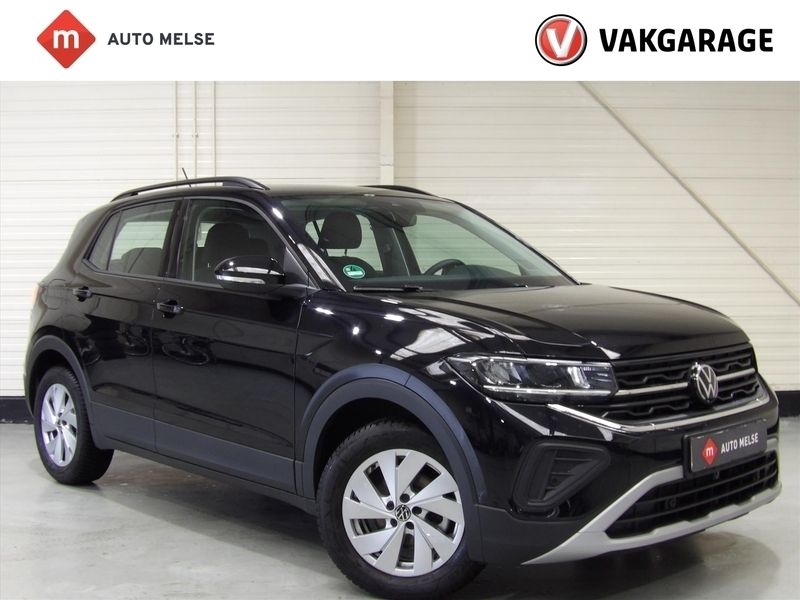 Zwart Gebruikt 2024 VW T-Cross Life SUV | € 30.945 (Iets duurder) - Afbeelding 1/4