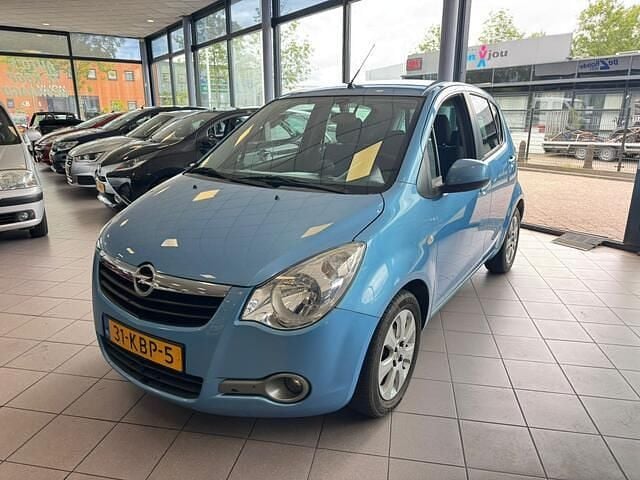 Blauw Gebruikt 2009 Opel Agila Edition Hatchback | € 3.450 (Eerlijke prijs) - Afbeelding 1/3