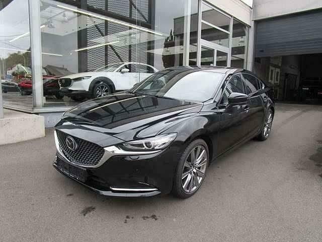 Zwart Gebruikt 2019 Mazda 6 Takumi-Line Sedan | € 25.750 (Eerlijke prijs) - Afbeelding 1/4