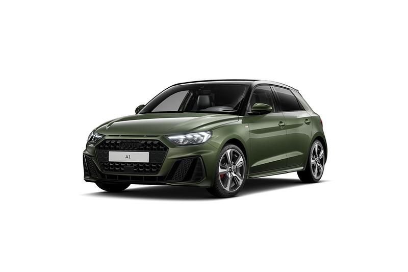 Districtgroen metallic zwart Nieuw 2026 Audi A1 Sportback Ambiente Hatchback | € 45.365 - Afbeelding 1/4