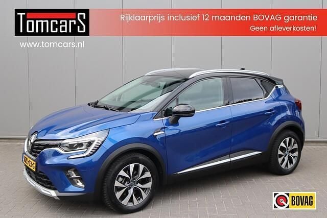 Blauw Gebruikt 2021 Renault Captur Intens SUV | € 20.750 (Eerlijke prijs) - Afbeelding 1/3