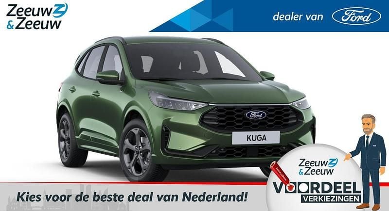 Groen Nieuw 2025 Ford Kuga ST-Line SUV | € 41.990 (Goede deal) - Afbeelding 1/4