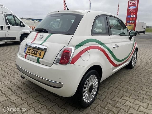 Occasion Fiat 500 Lounge 69 PK (50 kW) 2012 Wit Hatchback