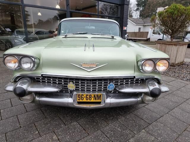Occasion Cadillac Coupé DeVille 1958 Groen Coupé