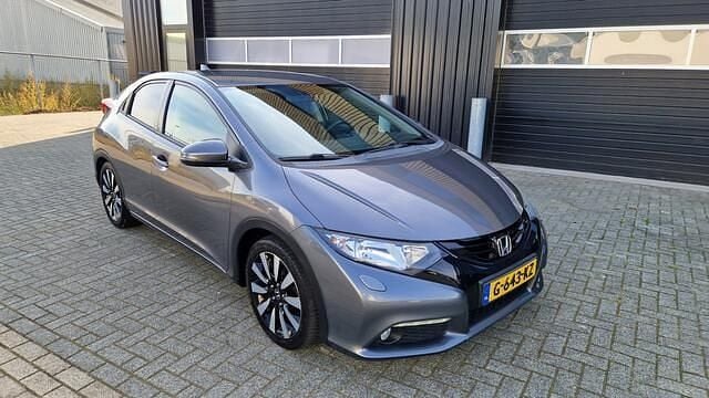 Grijs Occasion 2014 Honda Civic Sport Hatchback | € 7.999 (Super prijs) - Afbeelding 1/4