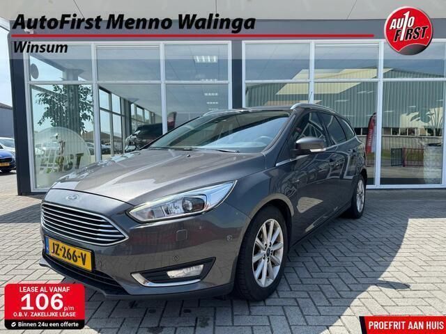 Grijs Gebruikt 2015 Ford Focus Titanium Stationwagen | € 6.450 (Iets duurder) - Afbeelding 1/4