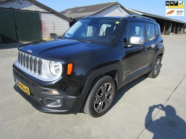 Zwart Gebruikt 2017 Jeep Renegade Limited SUV | € 13.300 (Goede deal) - Afbeelding 1/4