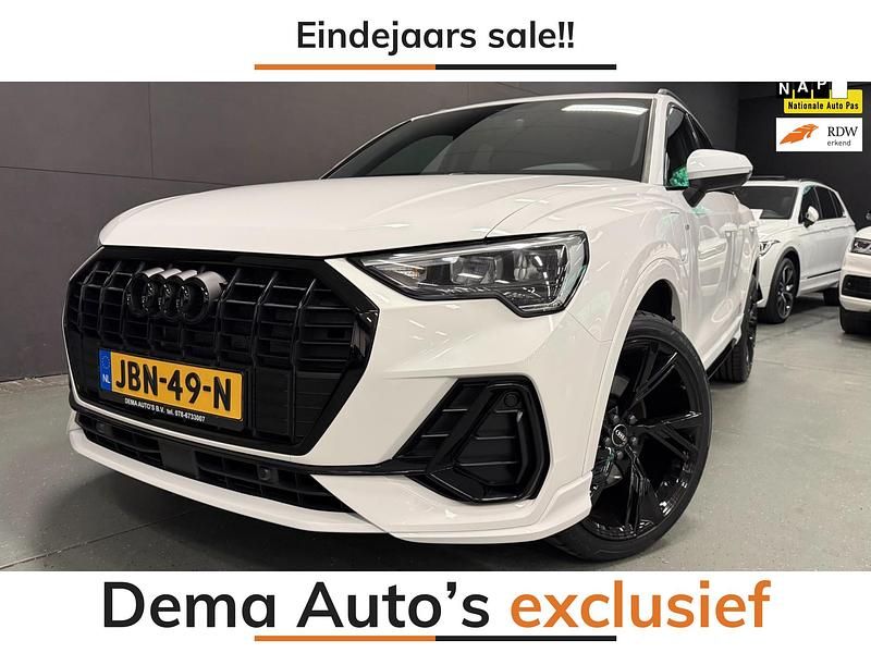 Wit Gebruikt 2022 Audi Q3 S-Line SUV | € 35.950 (Super prijs) - Afbeelding 1/4