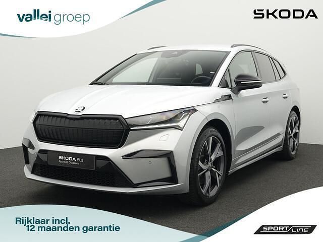 Grijs Gebruikt 2023 Skoda Enyaq iV Business Line SUV | € 39.900 (Iets duurder) - Afbeelding 1/4