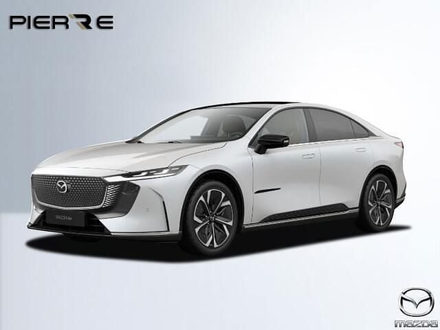 Wit Nieuw 2025 Mazda 6e Takumi-Line Hatchback | € 44.990 - Afbeelding 1/1