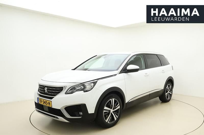 Wit Occasion 2018 Peugeot 5008 Allure SUV | € 20.945 (Eerlijke prijs) - Afbeelding 1/4