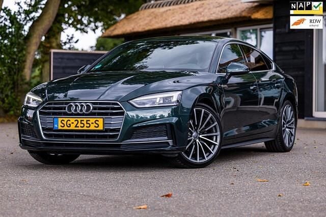Groen Gebruikt 2018 Audi A5 Sportback S-Line Hatchback | € 22.499 (Eerlijke prijs) - Afbeelding 1/4