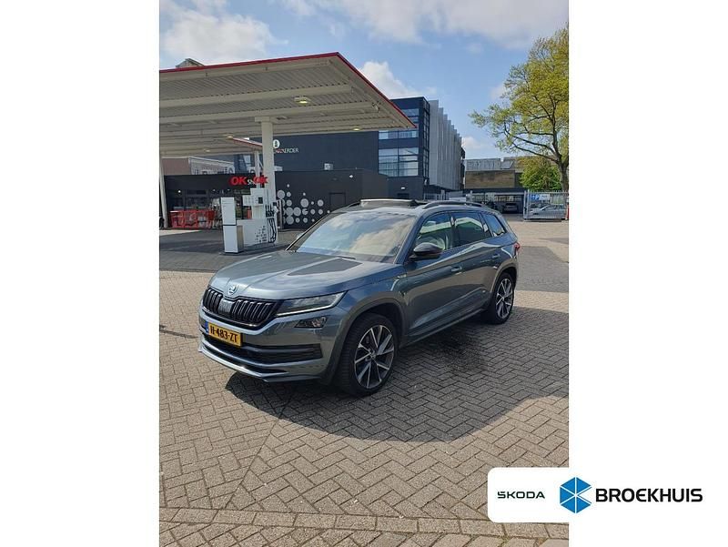 Grijs Gebruikt 2020 Skoda Kodiaq Business Line SUV | € 31.945 (Duur) - Afbeelding 1/4