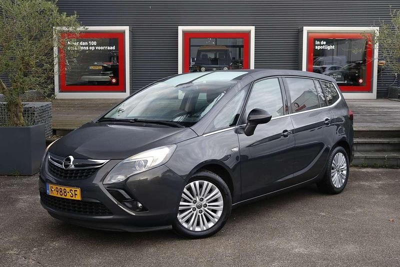 Grijs (metallic) Gebruikt 2016 Opel Zafira Tourer MPV | € 12.950 - Afbeelding 1/4