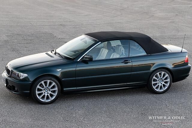 Groen (metallic) Occasion 2006 BMW 320 Cabriolet Executive Cabriolet | € 22.950 - Afbeelding 1/4