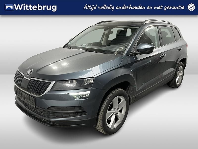 Grijs Gebruikt 2021 Skoda Karoq Ambition SUV | € 22.950 (Eerlijke prijs) - Afbeelding 1/2