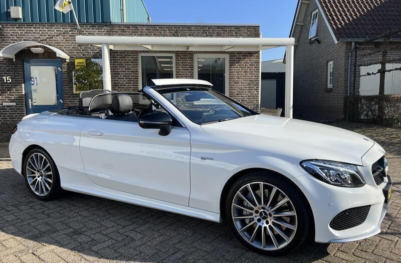 Wit Gebruikt 2017 Mercedes C43 AMG AMG Cabriolet | € 44.650 (Eerlijke prijs) - Afbeelding 1/4