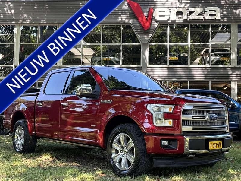 Rood Gebruikt 2019 Ford F-150 Platinum Pickup | € 26.900 (Eerlijke prijs) - Afbeelding 1/4
