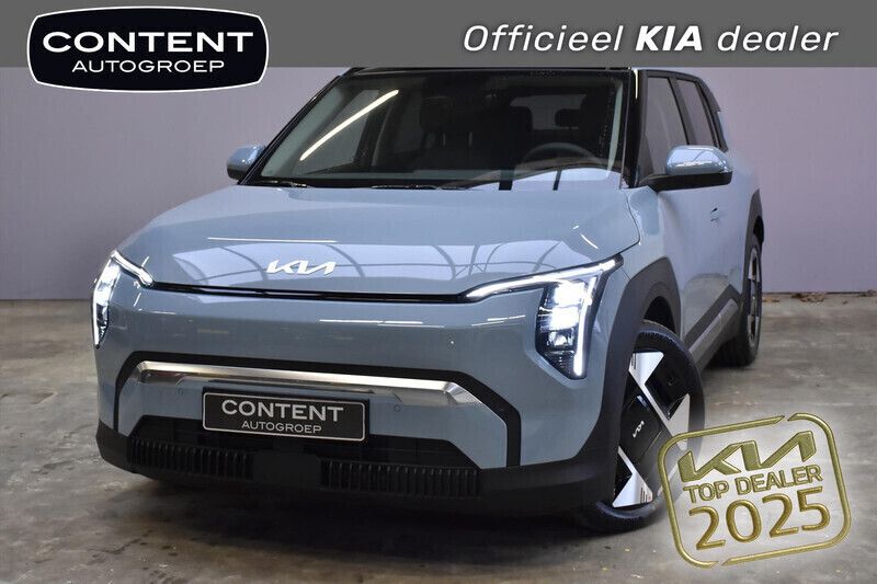 Blauw metallic Nieuw 2025 Kia EV3 2 SUV | € 42.490 (Duur) - Afbeelding 1/4