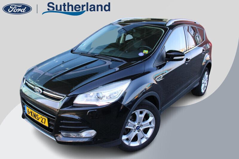 Zwart Gebruikt 2013 Ford Kuga Titanium SUV | € 13.800 (Eerlijke prijs) - Afbeelding 1/4