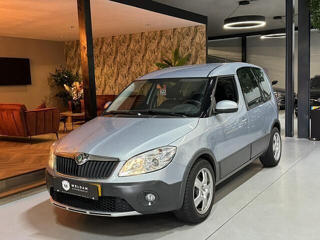 Occasion Skoda Roomster Ambition 105 PK (77 kW) 2011 Blauw MPV