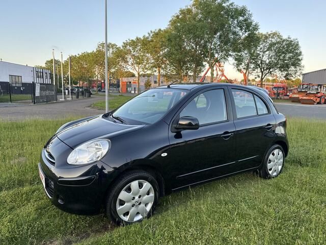 Occasion Nissan Micra Acenta 98 PK (72 kW) 2012 Zwart Hatchback