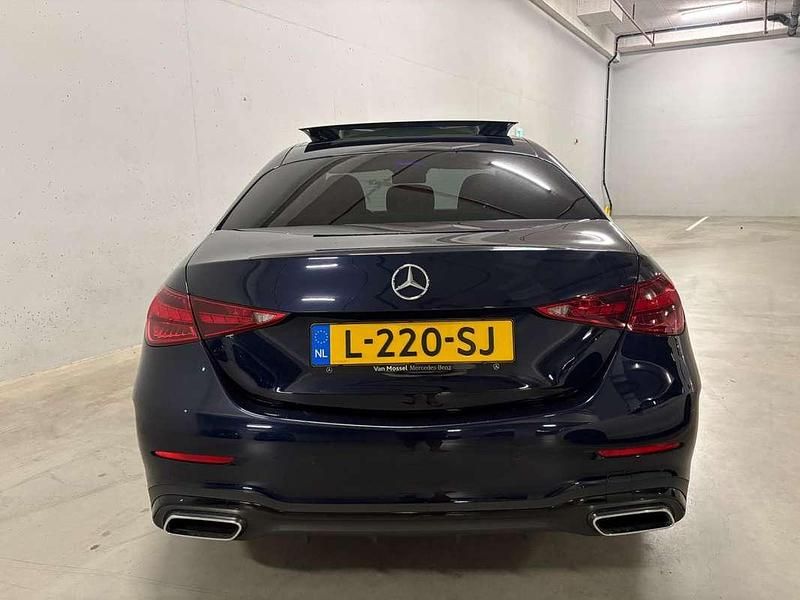 Occasion Mercedes C180 AMG 170 PK (125 kW) 2021 Blauw Sedan
