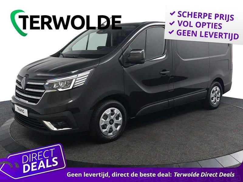 Zwart Nieuw 2025 Renault Trafic Van | € 30.170 (Super prijs) - Afbeelding 1/4
