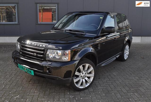 Zwart (metallic) Occasion 2008 Land Rover Range Rover Sport SUV | € 17.995 (Goede deal) - Afbeelding 1/4