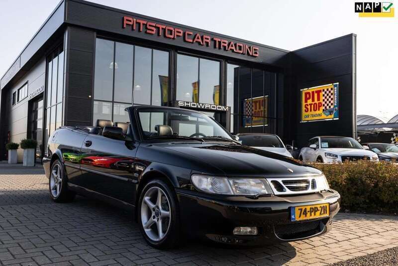 Zwart Gebruikt 2000 Saab 9-3 Cabriolet Cabriolet | € 14.250 - Afbeelding 1/3