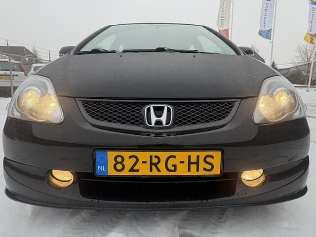 Occasion Honda Civic Sport 110 PK (80 kW) 2005 Zwart (metallic) Hatchback