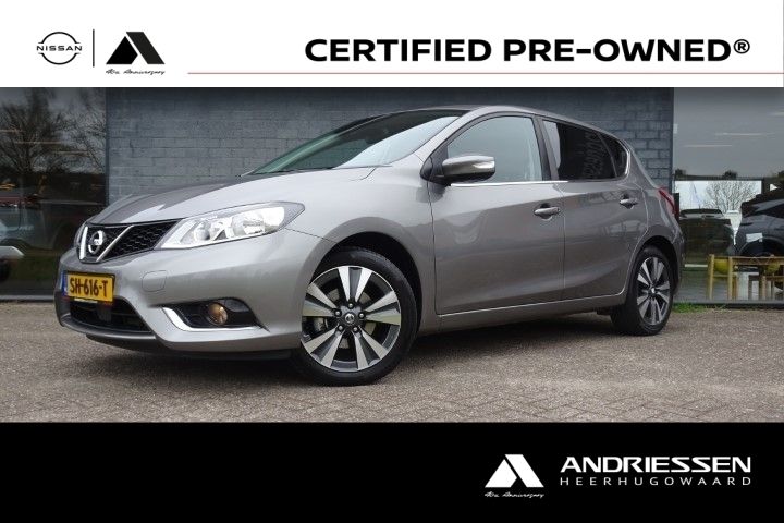 Grijs Gebruikt 2018 Nissan Pulsar N-Connecta Hatchback | € 14.950 (Eerlijke prijs) - Afbeelding 1/4