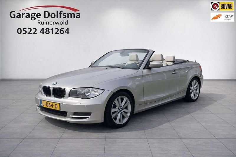 Occasion BMW 118 Cabriolet 143 PK (105 kW) 2008 Grijs, metallic lak Cabriolet