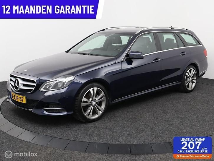 Blauw Gebruikt 2013 Mercedes E200 Avantgarde Stationwagen | € 12.450 (Goede deal) - Afbeelding 1/4