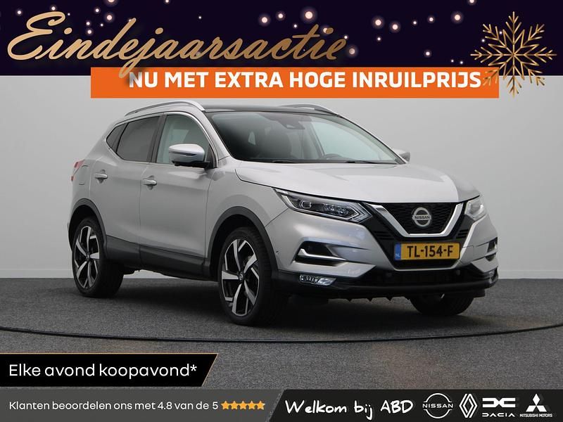 Grijs Gebruikt 2018 Nissan Qashqai Tekna SUV | € 16.940 (Eerlijke prijs) - Afbeelding 1/3